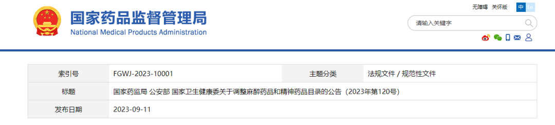 依托咪酯列入第二类精神药品目录！依托咪酯检测，势在必行